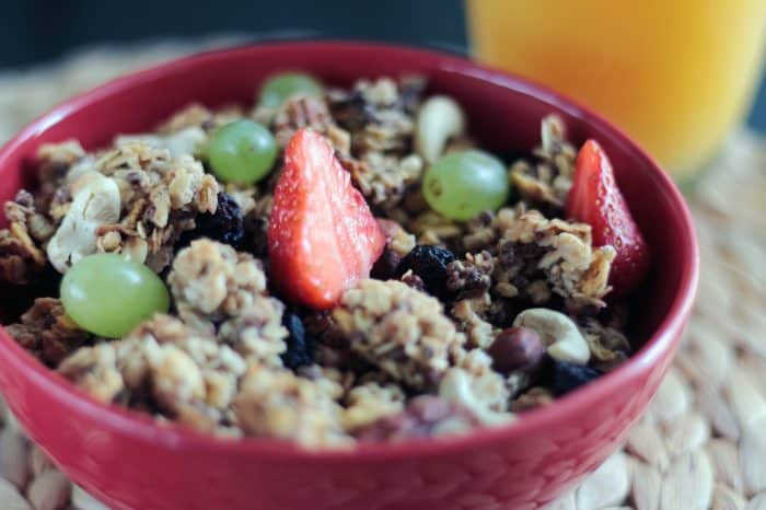 Müsli utan tillsatser - oligofruktos